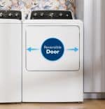 GE 27 Inch Front Load Gas Dryer with 7.2 cu ft Capacity - Image 2