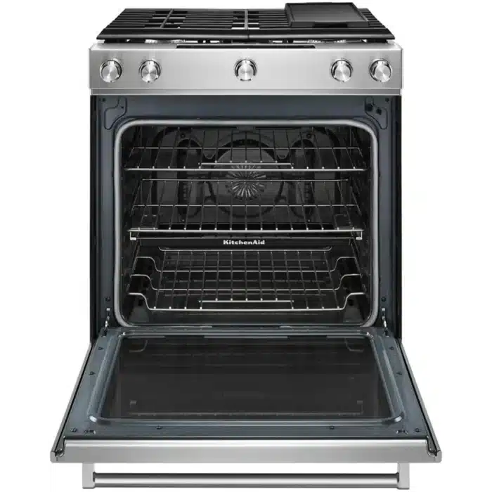 Kitchenaid 5.8 cu. ft. Slide-In Gas Range with Self-Cleaning Convection Oven - Image 5