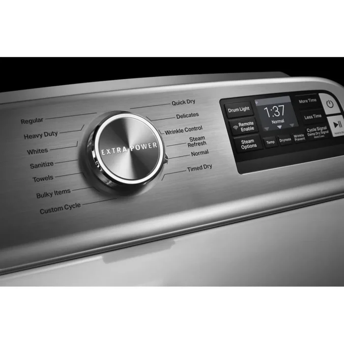 Maytag 7.4 cu. ft. Smart Electric Dryer - White - Image 4
