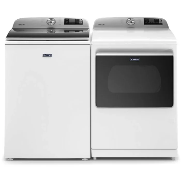 Maytag 7.4 cu. ft. Smart Electric Dryer - White - Image 2