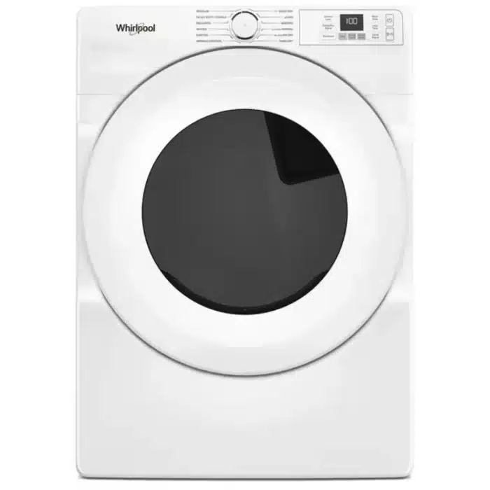 whirpool front load dryer