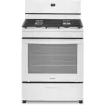 white gas range