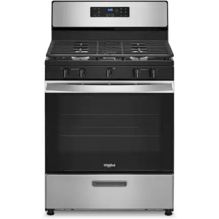 whirlpool gas range