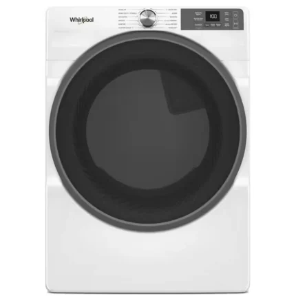 white gas dryer