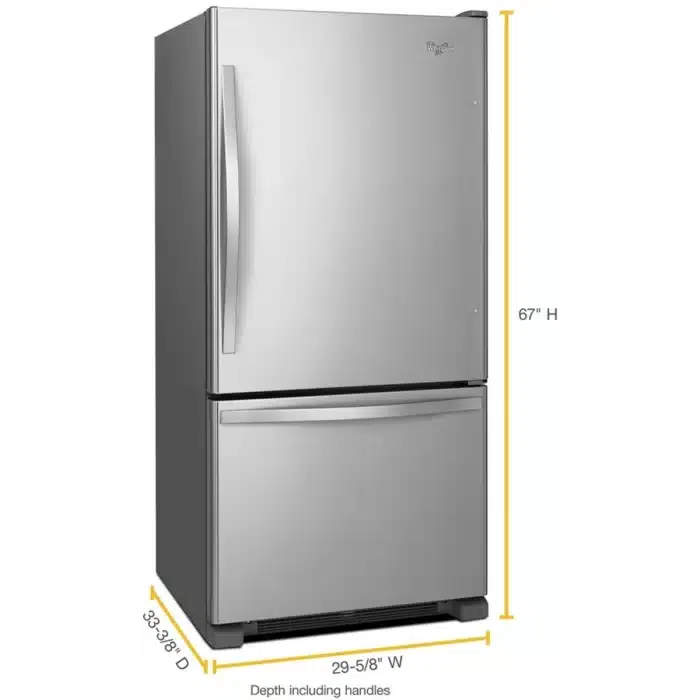 18.7 cu. ft. Bottom Freezer Refrigerator - Image 2