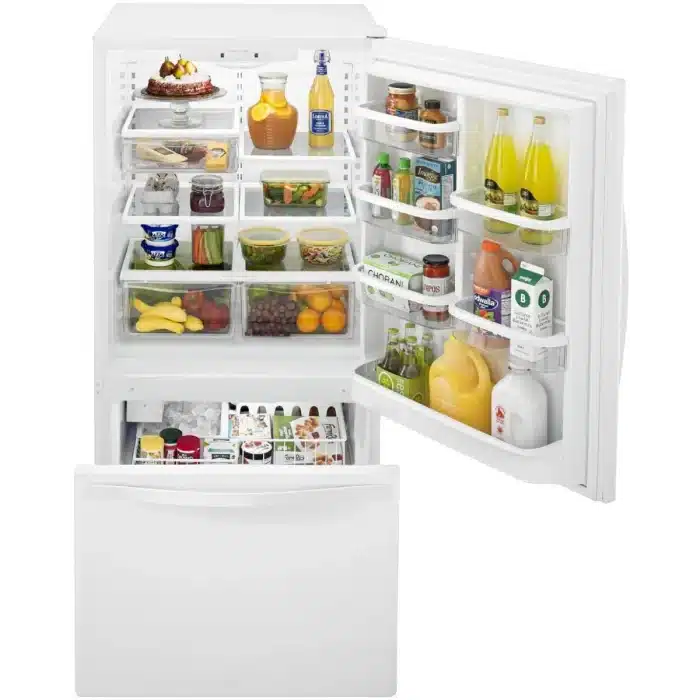 Whirlpool 18.7 cu. ft. Bottom Freezer Refrigerator - White - Image 4