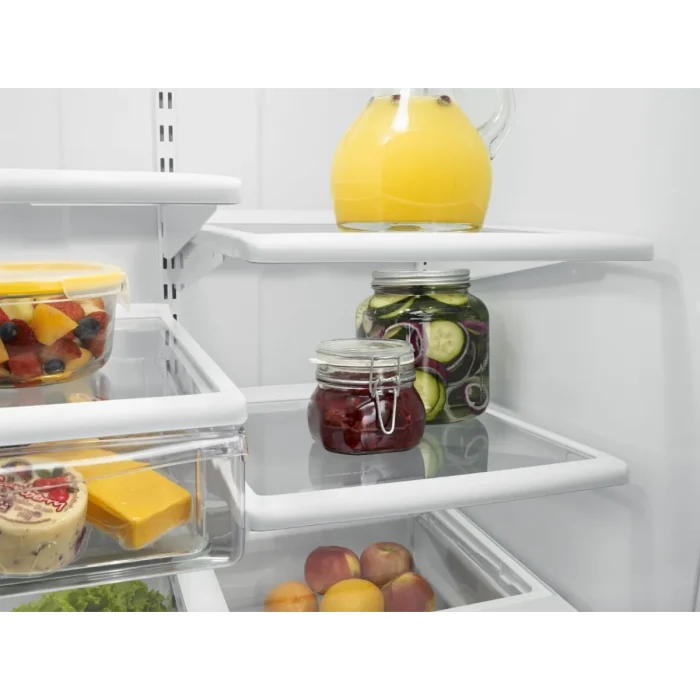 Whirlpool 18.7 cu. ft. Bottom Freezer Refrigerator - White - Image 3