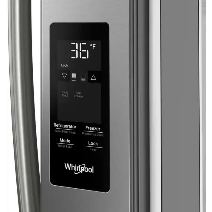 Whirlpool 31 cu ft. Freestanding French Door Refrigerator - Image 5