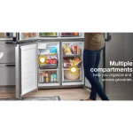 Whirlpool 36 in. 19.4 cu. ft. 4-Door French Door Refrigerator - Image 2