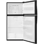 Whirlpool 18.2 cu. ft. Top Freezer Refrigerator in Black - Image 5