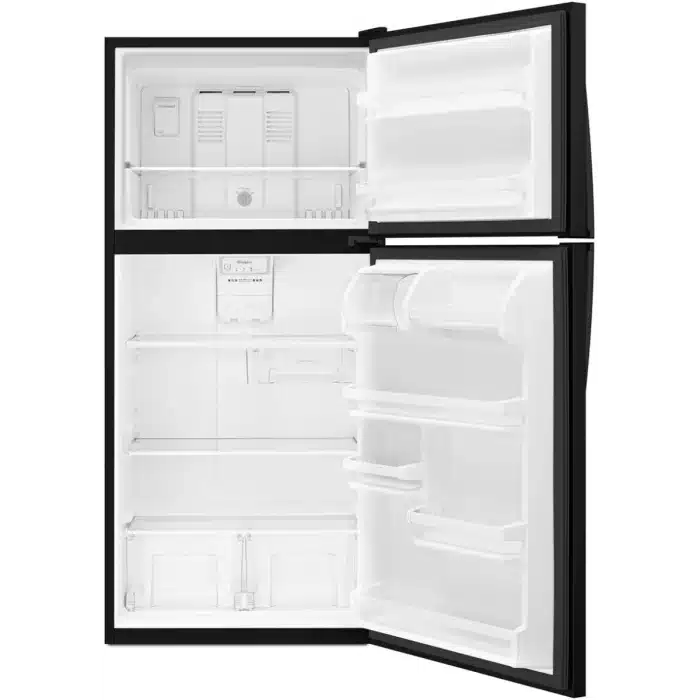 Whirlpool 18.2 cu. ft. Top Freezer Refrigerator in Black - Image 5