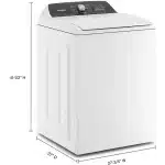 4.6 cu. ft. Whirlpool Top Load Impeller Washer with Built-In Faucet - Image 4